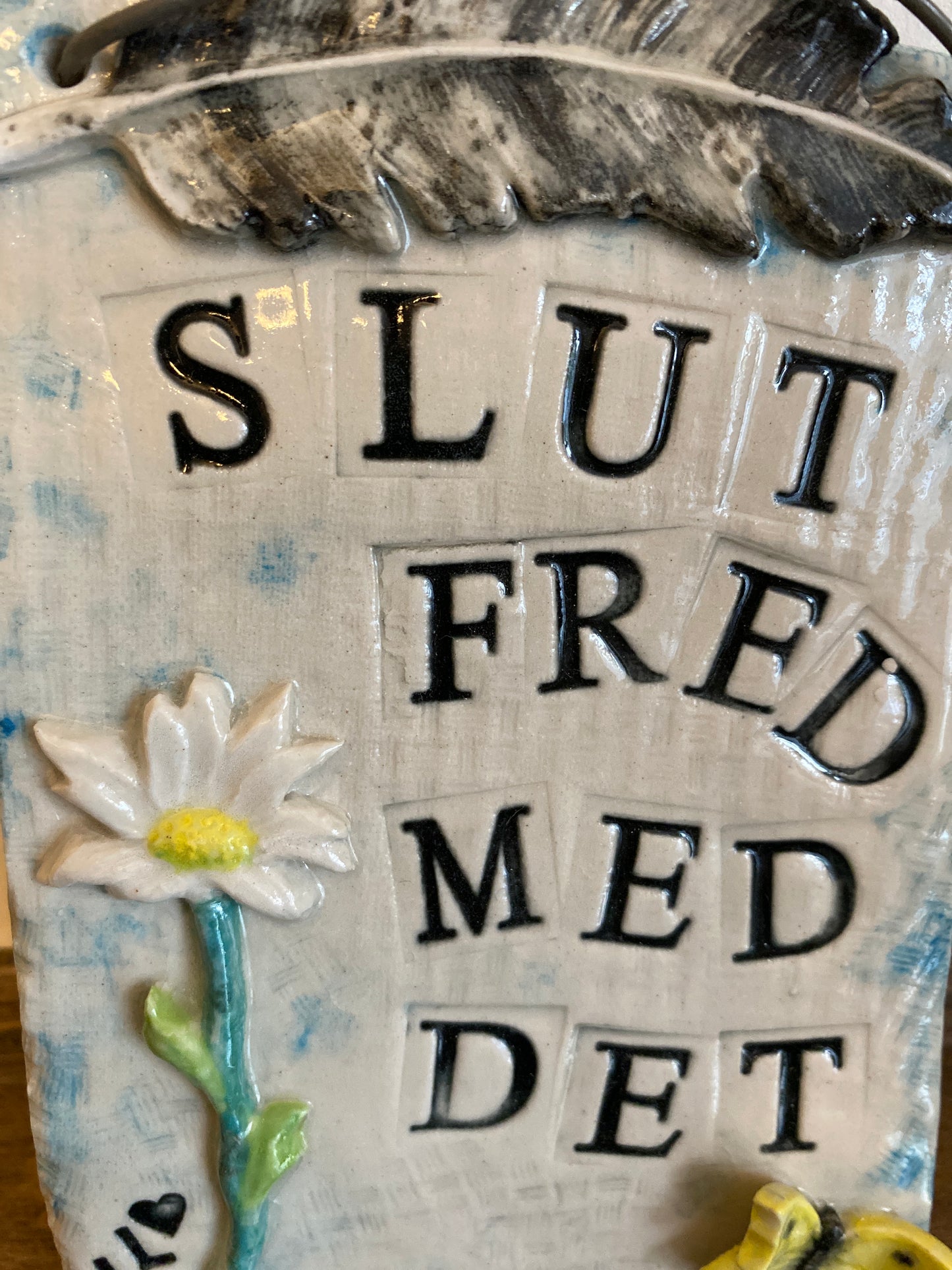 Slut fred med det