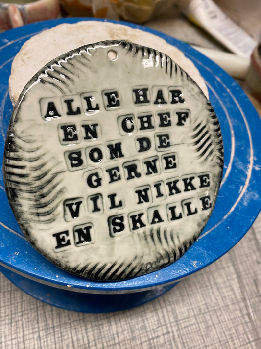 Alle har en chef……